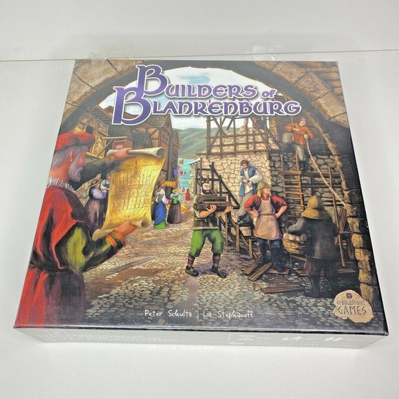 Builders of Blankenburg Boardgame Cobblestone Games Strategy New Sealed
